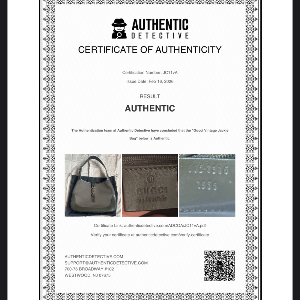 Authentic Vintage Gucci Jackie Bag - Picture 11 of 11
